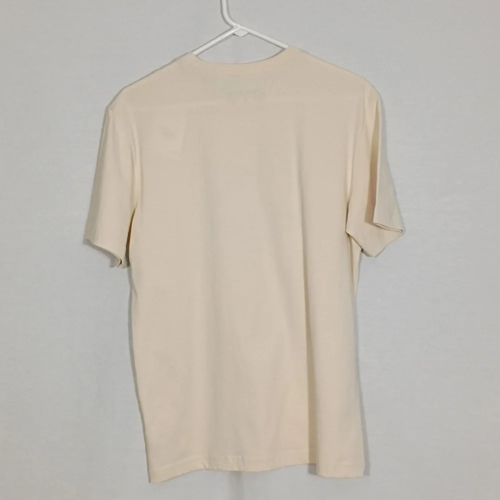 NWT Life Is Good Putty White Jack And Rocket Be The Person Tee Size Small Cotton - Picture 3 of 8